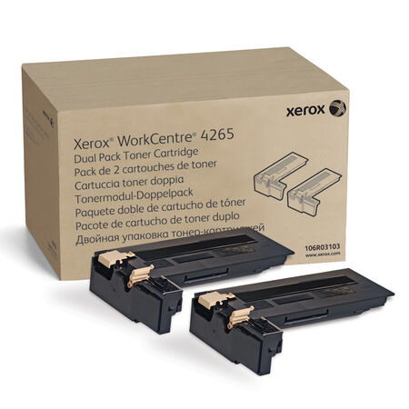 Xerox WorkCentre 4265-106R03103 Orjinal Toner Yüksek Kapasiteli 2li Kutu - 1