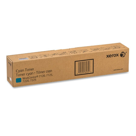 Xerox Workcentre 7120-006R01456 Metered Blue Original Photocopy Toner - 2